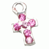 Piercing Cruz Rosa
